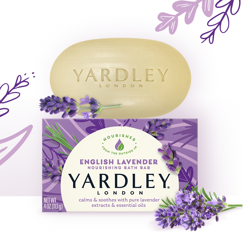 english lavender nourishing bath bar